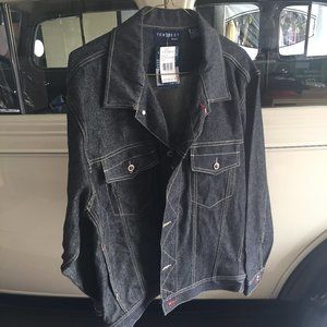 Ten West Urban heavy denim style large jacket